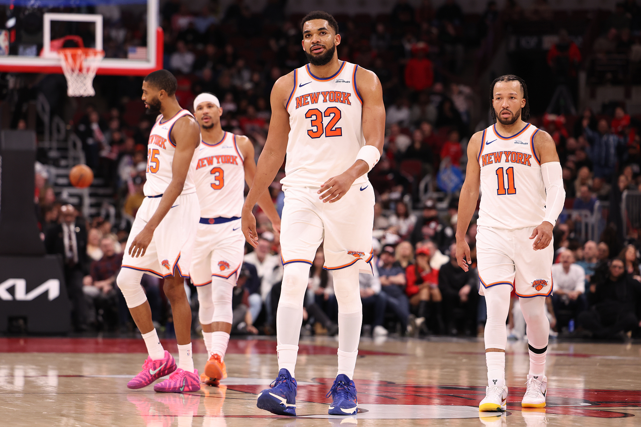 开云体育在线-唐斯28+11布伦森19+9 尼克斯客场送公牛9连败